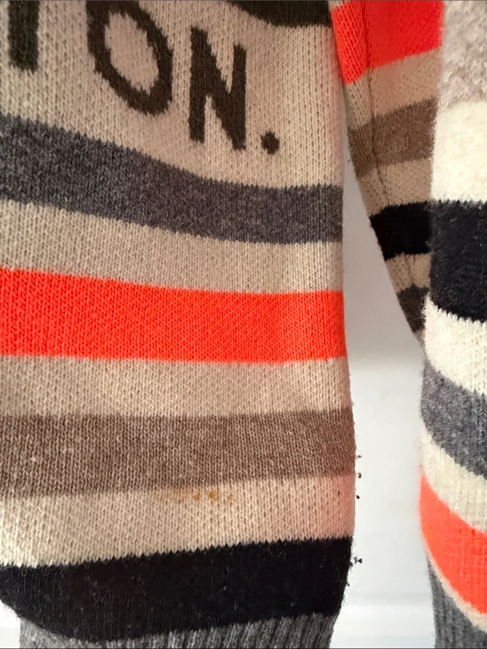 Vintage United Colors of BENETTON Ski Sweater Size XL Wool Blend